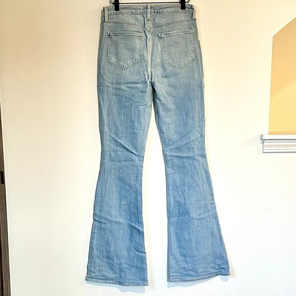 NWT L'AGENCE Bell High Rise Flare Jean in Blue Cloud - Size 29 - Picture 8 of 9